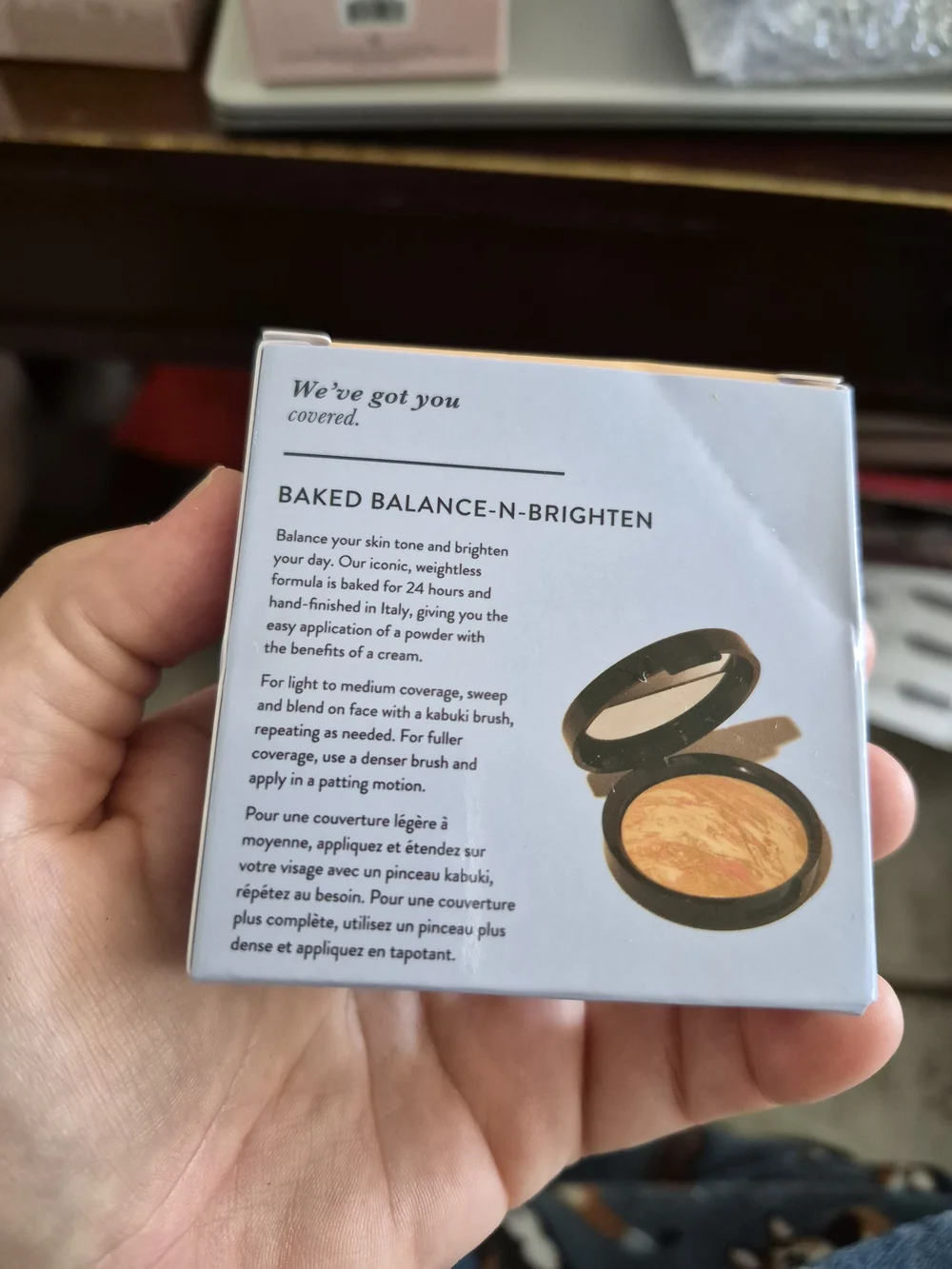 Laura Geller Color Correcting Foundation- Baked Balance-N-brighten - Porcelain